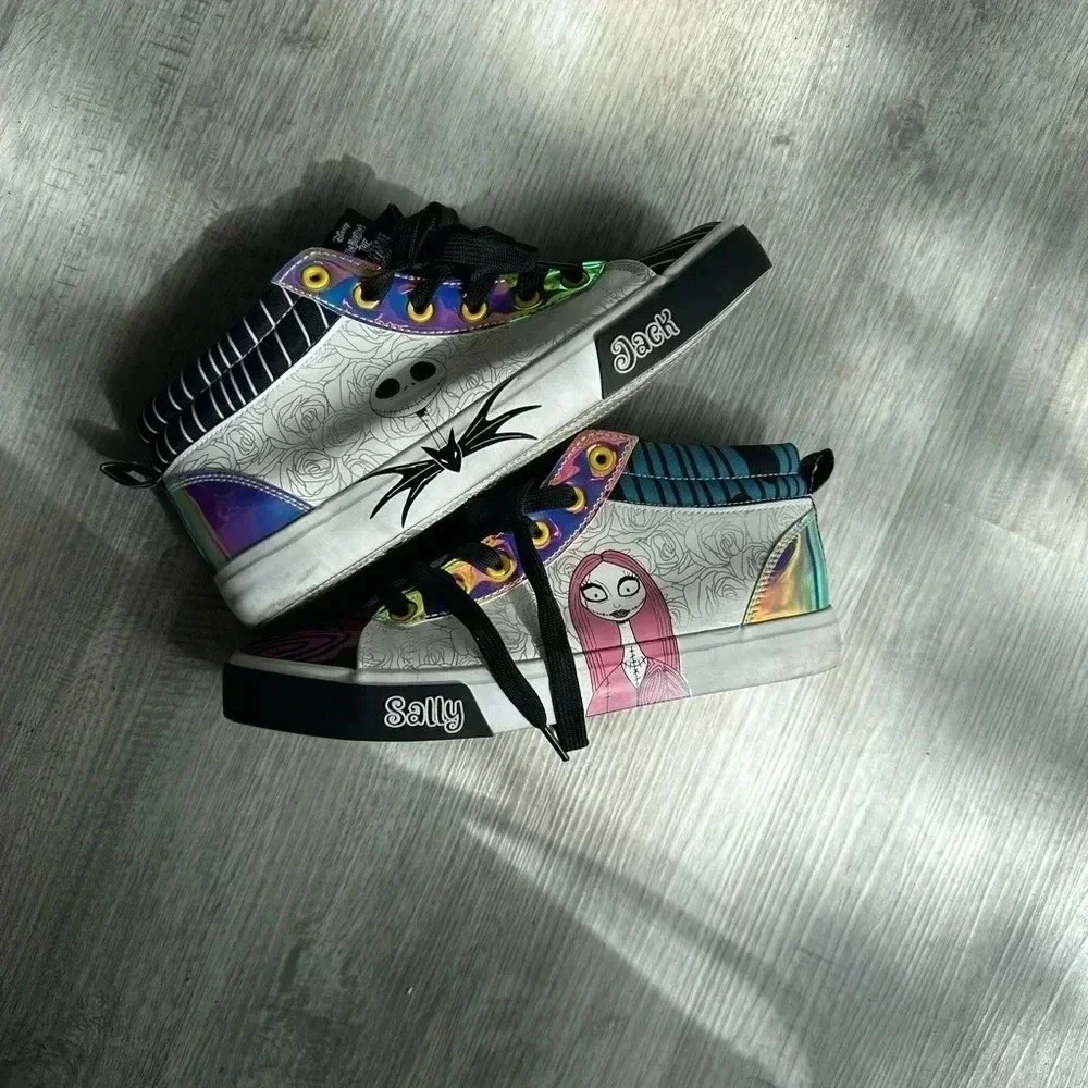 Nightmare before Christmas sneakers women's size 8